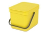 brabantia afvalemmer sort en go