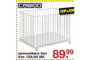 opvouwbare box