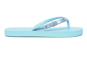 slipper bahamas blauw