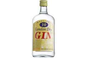 london dry gin 10