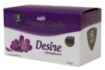 safe massage candle