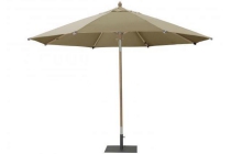 pescara luxe teak parasol