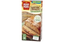 koopmans mix voor rustiek brood oerbrood