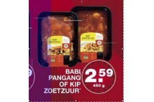 babi pangang of kip zoetzuur
