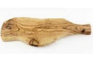 bowls and dishes pure olive wood serveerplank rustique met handvat