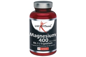 magnesium 400 met vitamine b6 en l tryptofaan 120