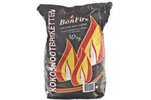 briketten kokos bonfire