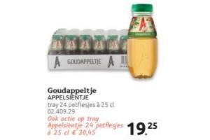 appelsientje goudappel petfles 24x