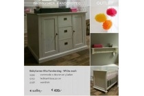 babykamer alta 3 delig white wash