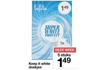 lafita keep it white doekjes