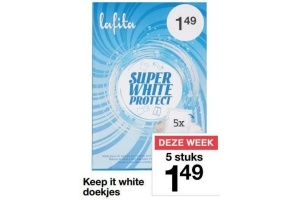 lafita keep it white doekjes