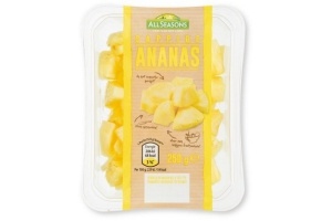 ananas blokjes