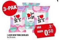 i love new york doekjes