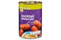 plus cocktailworstjes