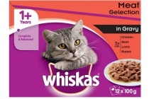 whiskas pouch 12 pack