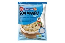 all groo korean seafood dumplings seafood gun mandu shrimp gyoza mandu seafood son mandu