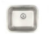 spoelbak rvs met korfplug