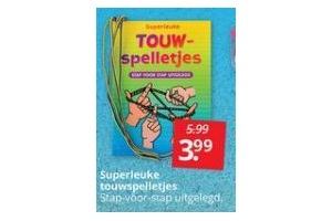 superleuke touwspelletjes