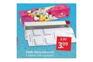 hello kitty kleurrol