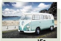 wanddeco volkswagenbus