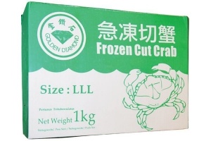 golden diamond frozen cut crab