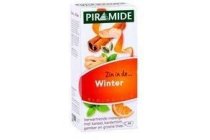 piramide zin in de winter