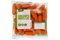 geschrapte wortelen