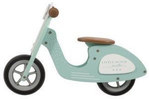 little dutch houten loopscooter