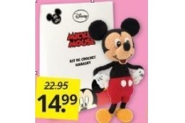 haakpakket micky mouse