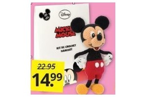 haakpakket micky mouse