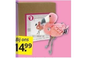 haakpakket flamingo