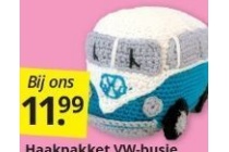 haakpakket vw busje blauw