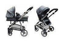 kinderwagen babycare titan grey melange