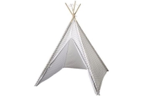 tipi tent met zigzagprint