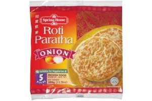 spring home roti paratha onion