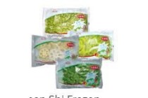 shan shi frozen vegetables