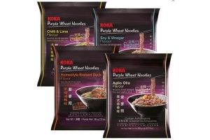 koka instant purple wheat noodles