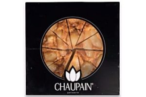 chaupain peer salted caramel taart