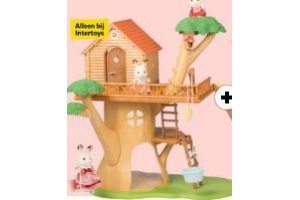 sylvanian families cadeauset boomhut