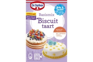 dr oetker basismix biscuittaart