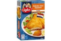 iglo hollandse schol gepaneerd