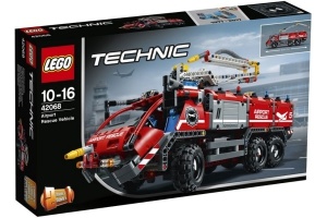 lego technic vliegveld reddingsvoertuig