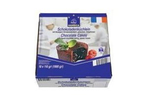 horeca select chocoladecake met chocoladevulling