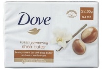 dove beauty cream sheabutter en vanille zeep