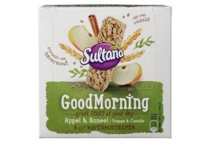 sultana goodmorning appel en kaneel havermoutrepen