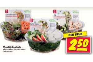 maaltijdsalade fresh quality diverse smaken