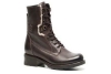 hush puppies leren dames veterboots