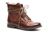 hush puppies leren dames veterboots