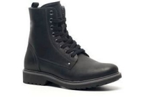 output leren dames veterboots