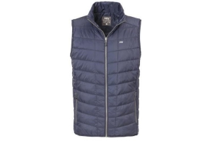 rits in bodywarmer men huubo